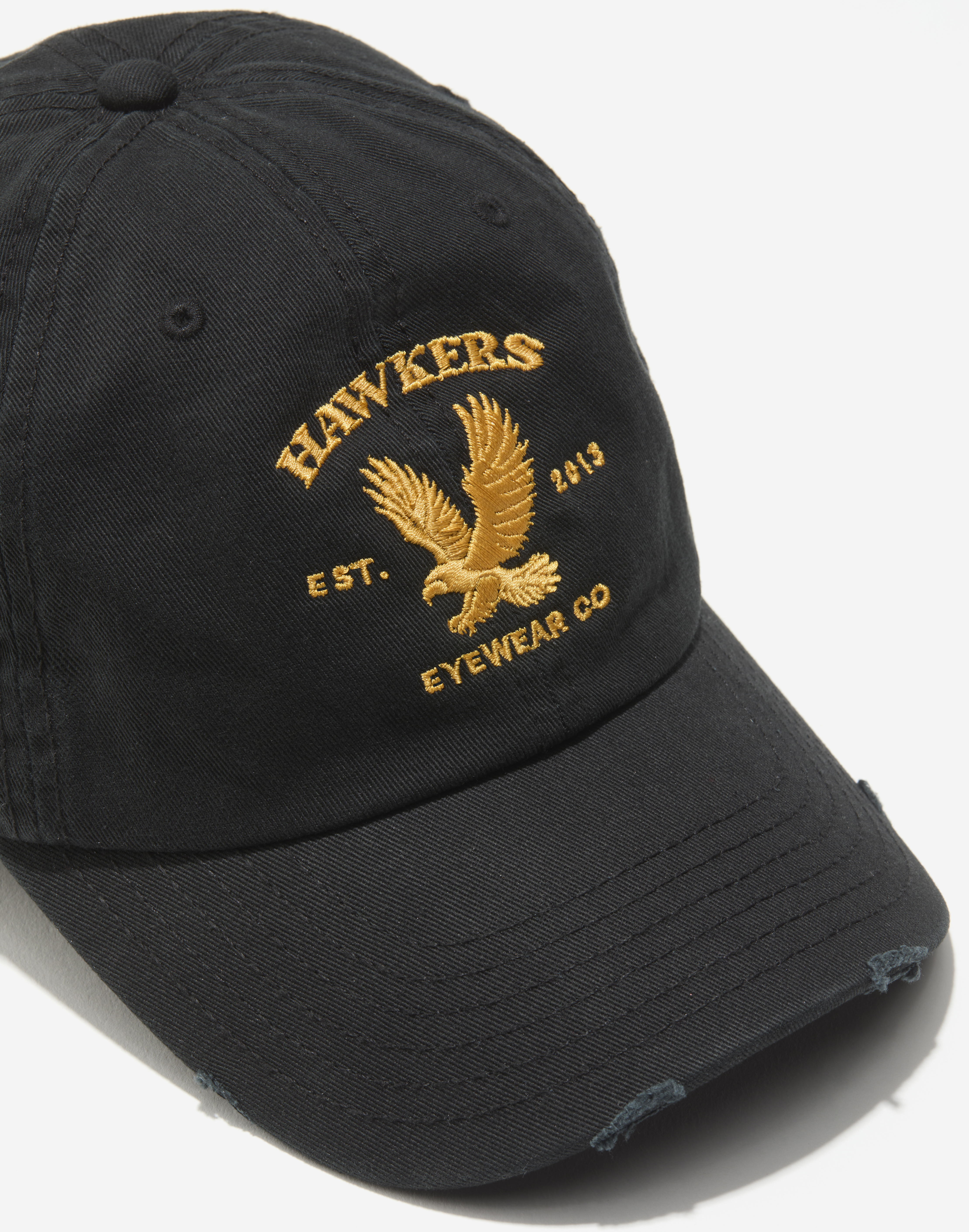 Accesorios Hawkers EAGLE DESTROYED CAP BLACK