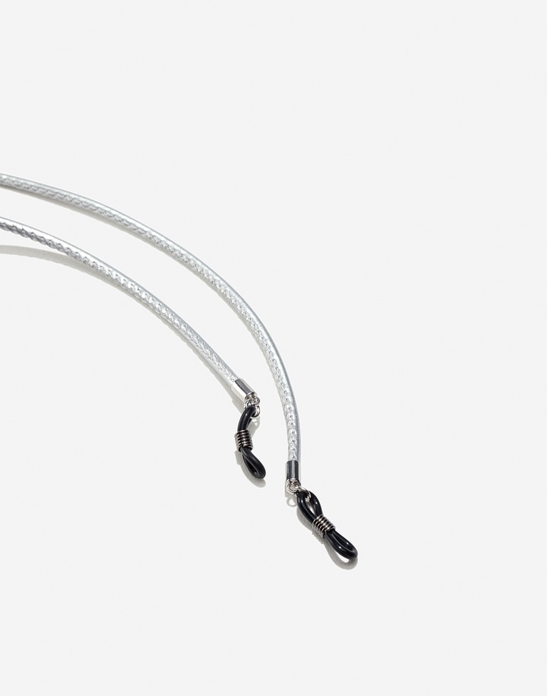 Accesorios Hawkers LEATHER ROUND CORD - SILVER