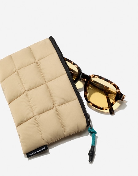 Accesorios Hawkers ZIPPER POUCH - SAND