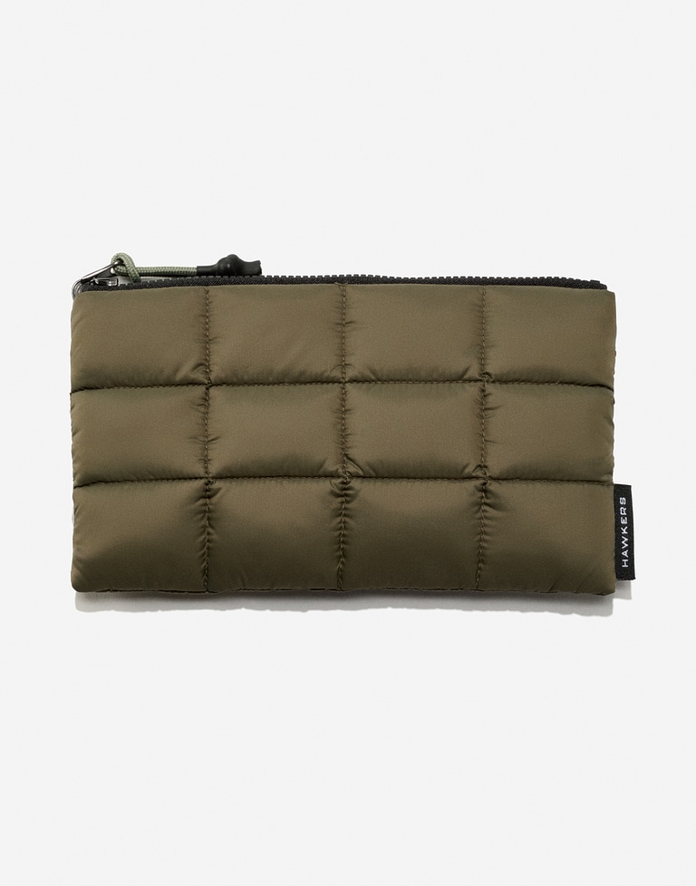 Accesorios Hawkers ZIPPER POUCH - MILITARY GREEN
