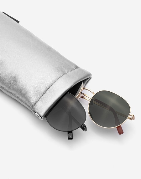 Accesorios Hawkers DOUBLE POUCH - SILVER CORAL