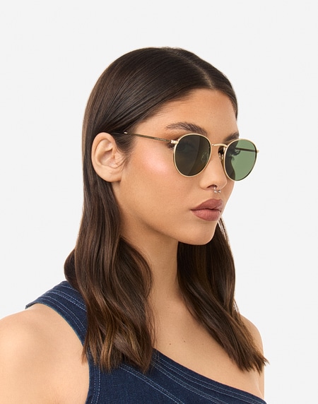 Gafas de sol Hawkers MOMA MIDTOWN - POLARIZED GOLD GREEN