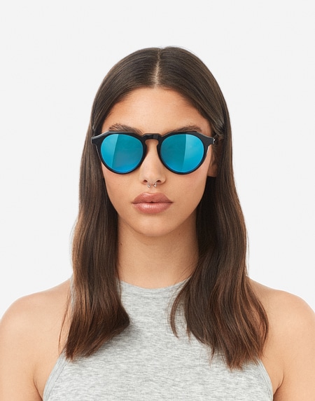 Gafas de sol Hawkers WARWICK RAW - BLACK CLEAR BLUE