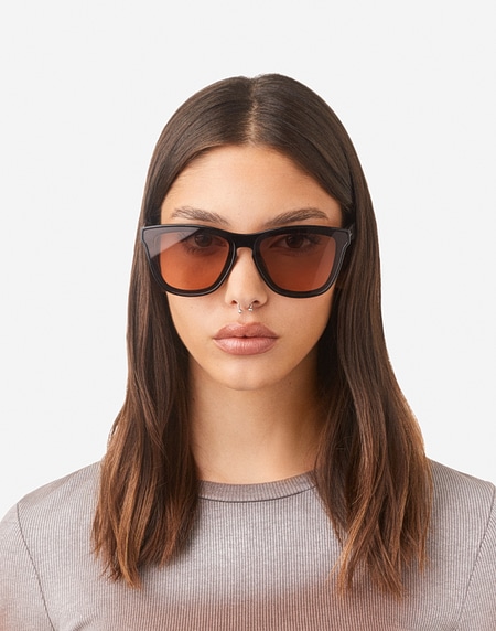 Gafas de sol Hawkers DOWNTOWN MAX - BLACK GREY TO PINK