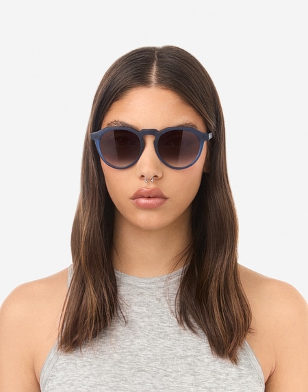 Gafas de sol Hawkers WARWICK RAW - NAVY TRANSPARENT IRON