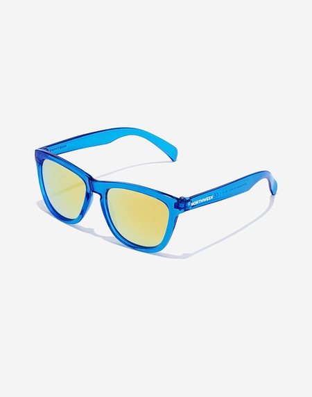 Hawkers NORTHWEEK KIDS BRIGHT BLUE - GOLD w375