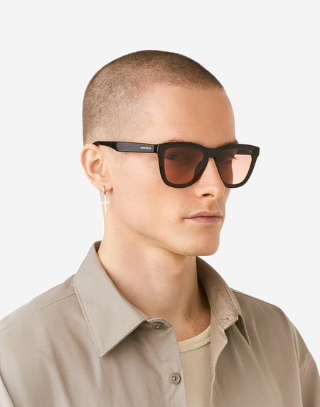 Gafas de sol Hawkers DOWNTOWN MAX - BLACK GREY TO PINK