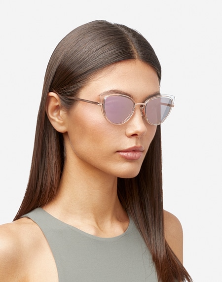 Gafas de sol Hawkers AIR ROSE GOLD FELINE