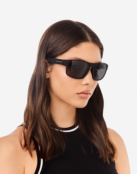 Gafas de sol Hawkers FASTER RAW CARBON FIBER - POLARIZED BLACK