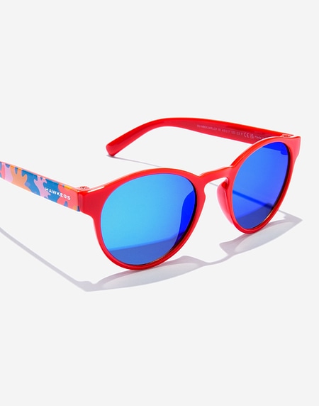 Ni&ntilde;os Hawkers BELAIR KIDS - POLARIZED RED CLEAR BLUE