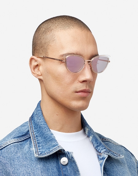 Gafas de sol Hawkers AIR ROSE GOLD FELINE