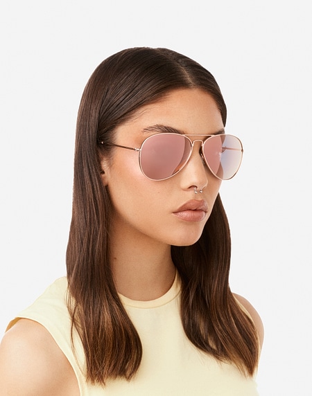 Gafas de sol Hawkers HAWK - POLARIZED ROSE GOLD PINK