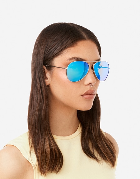 Gafas de sol Hawkers HAWK - POLARIZED SILVER BLUE