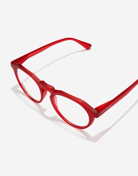 Blue Light Hawkers Eyewear WARWICK RAW BB - CHERRY RED