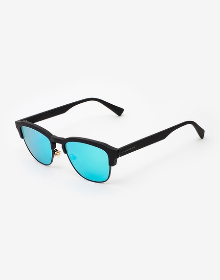 Hawkers RUBBER BLACK - CLEAR BLUE NEW CLASSIC w375